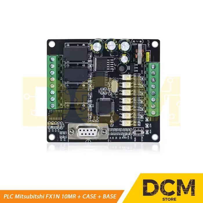 PLC MITSUBISHI FX1N 10MR 6DI 4DO COMMUNICATION RS232 24VDC FX1N-10MR