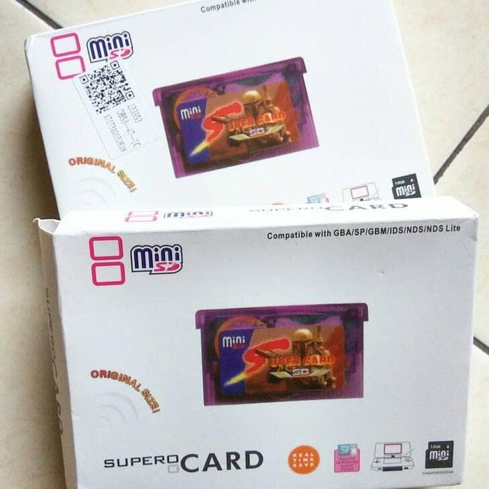 Supercard Gameboy Gba Nintendo Terbaru