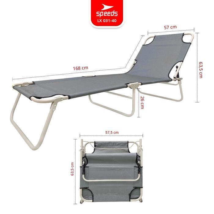 Consina Hike - Ranjang Tidur Aluminium Lipat Outdoor Indoor Portabel Velbed Camping Minimalis