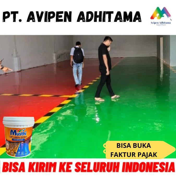 Spot - Cat Lantai Topcoat Epoxy Musthipox 5Kg