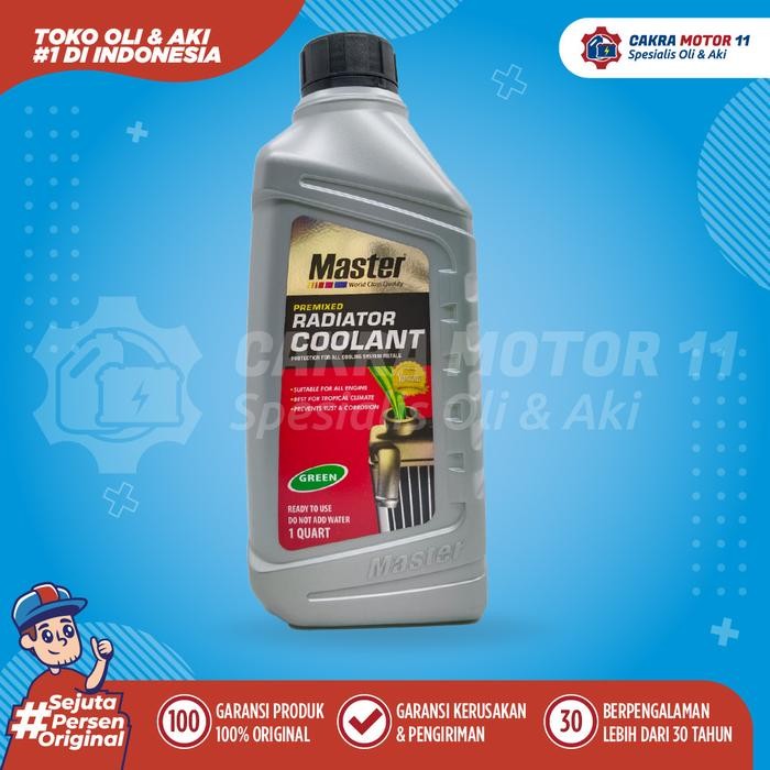 Sale Master Coolant Hijau 1Lt Coolant