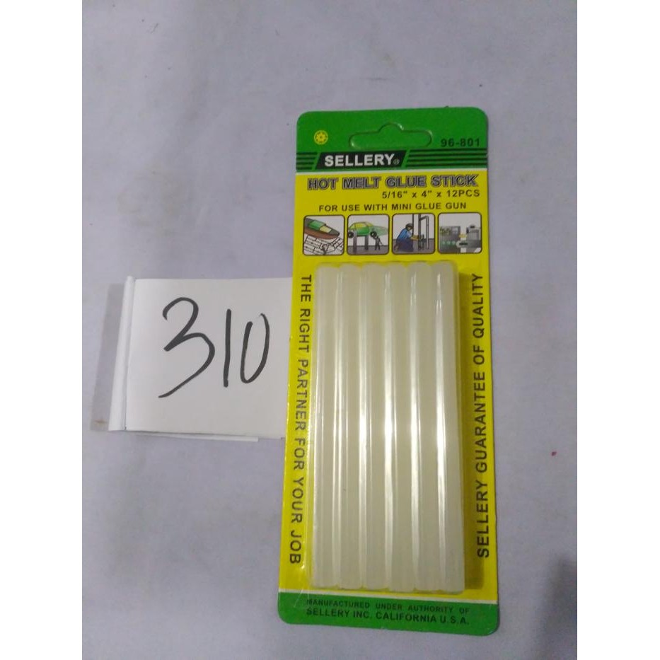 

REFIL LEM BAKAR 5/16 INCH SELLERY ISI ULANG LEM TEMBAK GLUE GUN STICKS