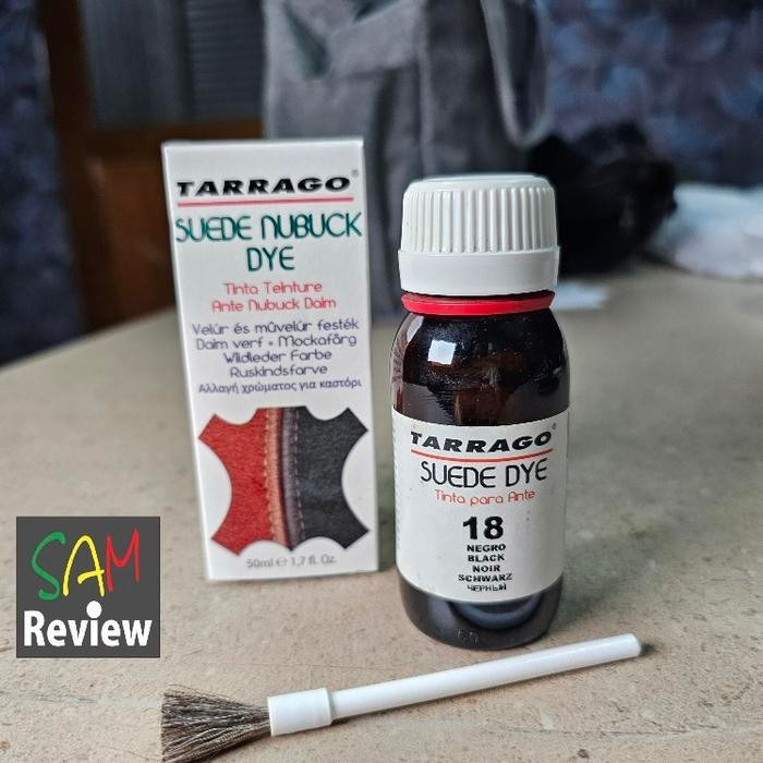 Tarrago Suede Nubuck Dye Blak 18 Cat Made in Spain