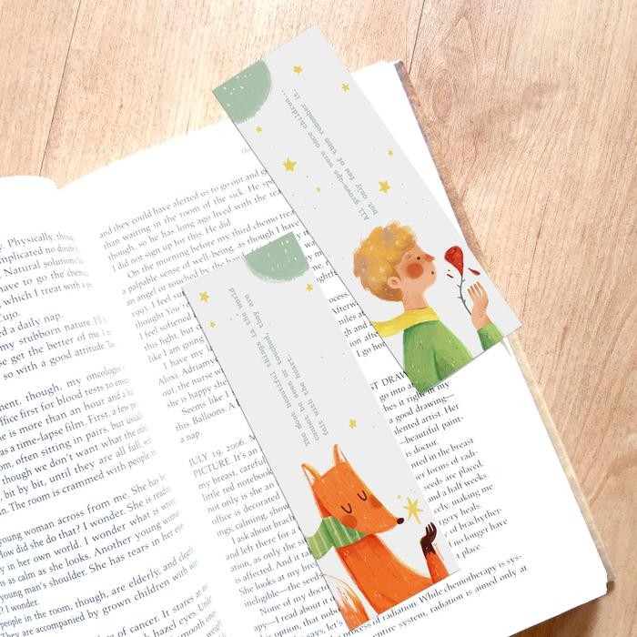 

Bisa Grab! Set Bookmark Le Petit Prince Pembatas Buku Little Prince