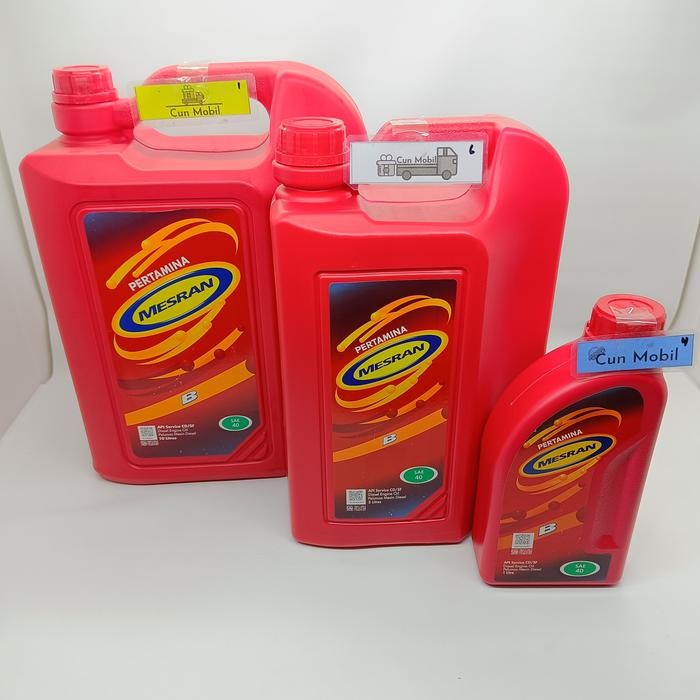 Jual Oli Mesin Pertamina Mesran B 40. 10Liter