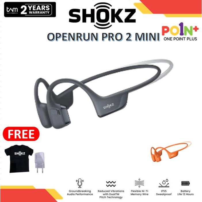 Shokz Openrun Pro 2 Mini Pro2 Bone Conduction Headphone