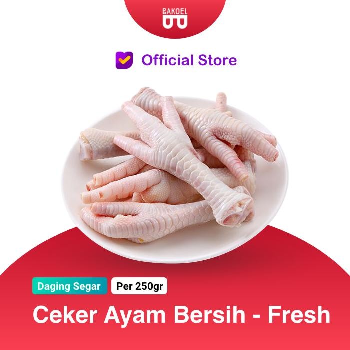

Pilihan- Ceker Ayam / Chicken Feet - Asli Fresh (Bukan Frozen)