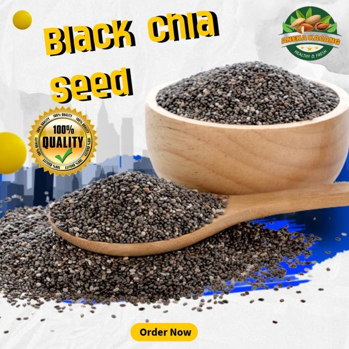 

Pilihan- Organic Black Chia Seed 1Kg / Chiaseed Hitam Organik