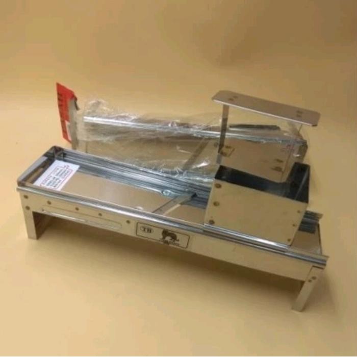 Parutan Pasah Bawang Kripik Stainless - Alat Pengiris Buah Sayur Serbaguna SNI Keripik