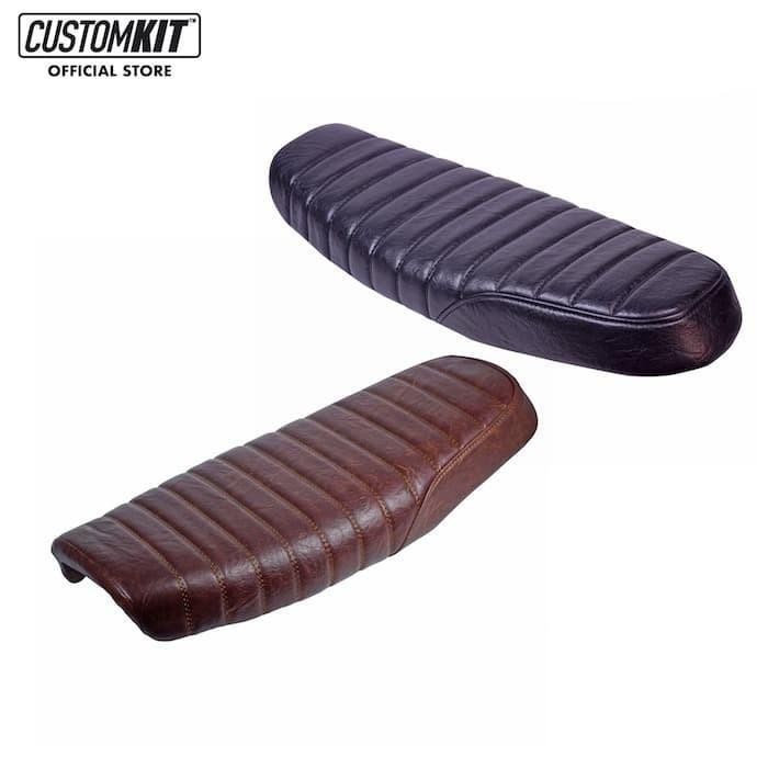 Jok Cafe Racer Motif Garis Kawasaki W 175 - Customkit