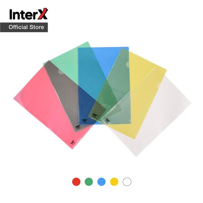 

Folder One Clear Sleeves/ Map L Plastik Arsip File Kantor Sekolah Transparan Bening isi 12pcs Folio