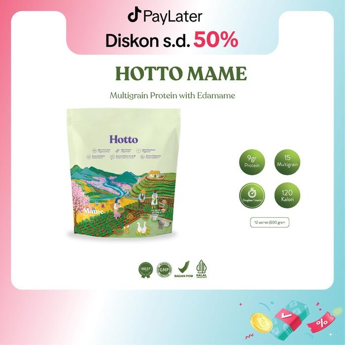 

Pilihan- Hotto Mame Protein Multigrain With Edamame 1 Pouch