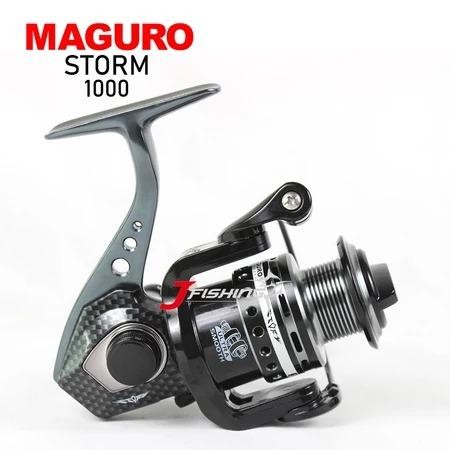 Reel MAGURO STORM Power Handle Kolam Sungai Danau Muara Laut 1000 2000 3000 4000 5000 6000 8000