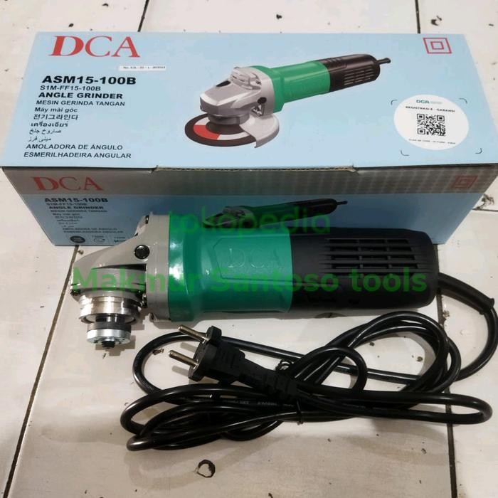 Gerinda Dca Asm15-100B /Angle Grinder Dca Asm 15 -100B / Dca 9553B