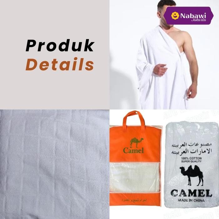 HOT PROMO Camel Kain Ihram Baju Ihram Laki Laki Baju Ihram Haji Umroh Murah