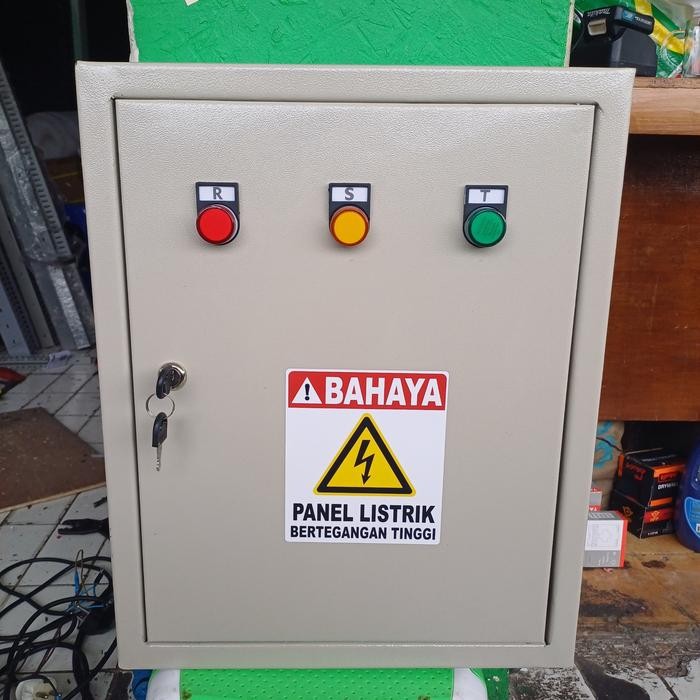 Panel Listrik 50A Komplit Timer Theben