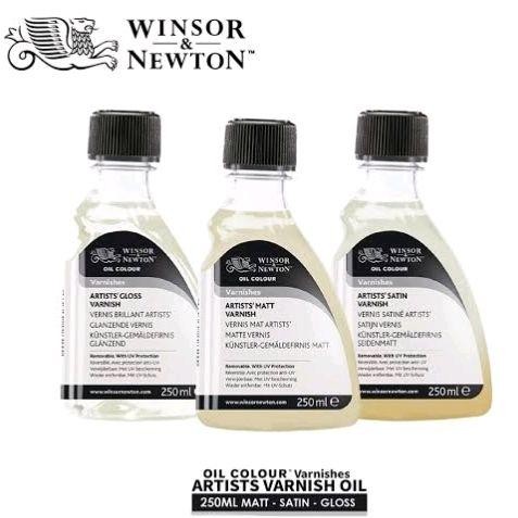 

NEW PRODUK ARTISTS' GLOSS / SATIN / MATT VARNISH 250 ML WINSOR & NEWTON SUITABLE FOR OIL & ACRYLIC
