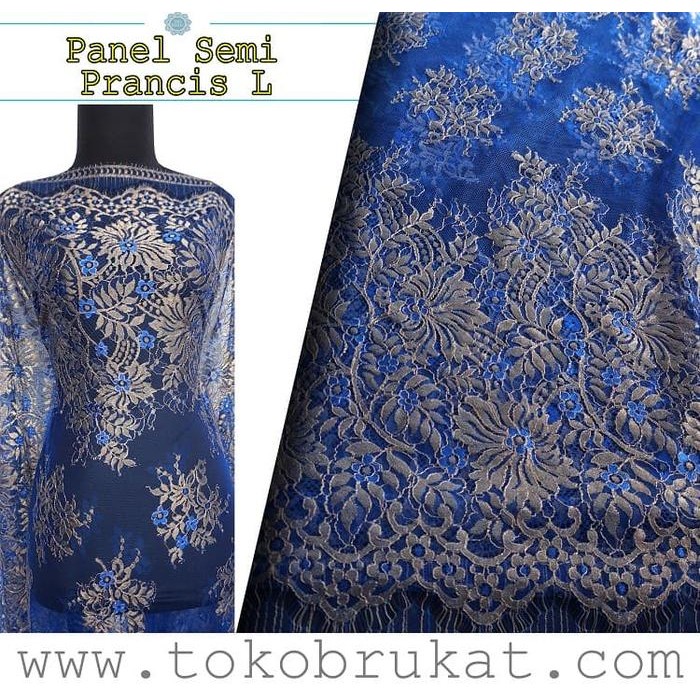 

KAIN BRUKAT / KAIN BROKAT - PANEL SEMI PRANCIS L KODE 1012