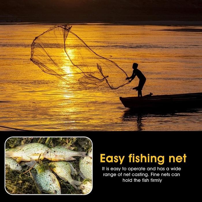 Jaring Cor Tangan, Jaring Ikan Garis Nilon Menebal, Jaring Ikan Garis Nilon Berkekuatan Tinggi,