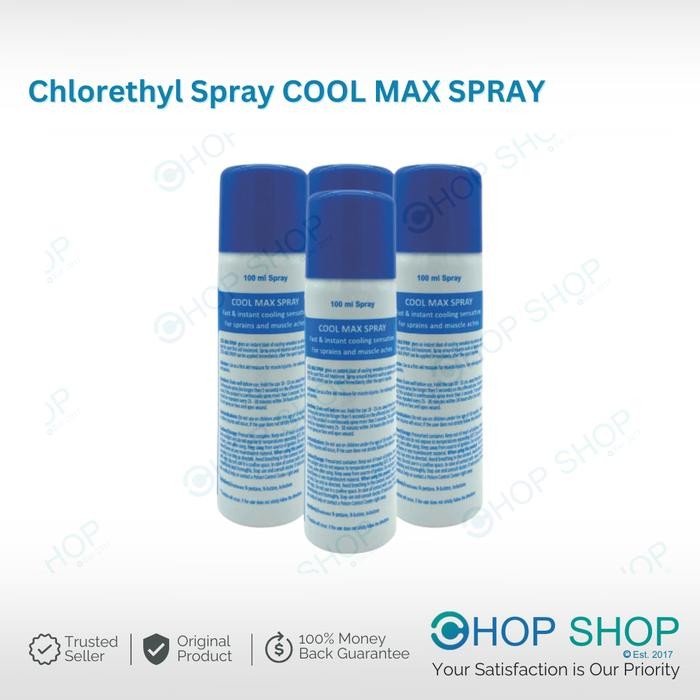 Original Chlorethyl Spray Ethylchloride 100Ml Cool Max Spray Medtec Promo 