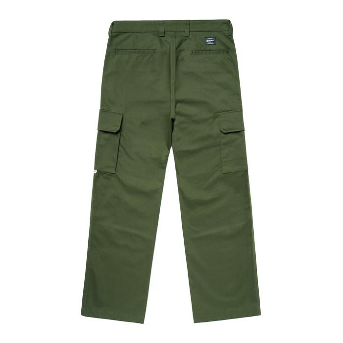 Insurgent Club - LONG CARGO PANTS - OLIVE