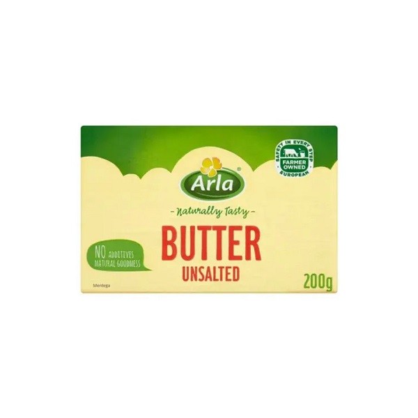 

ARLA BUTTER UNSALTED 200GR