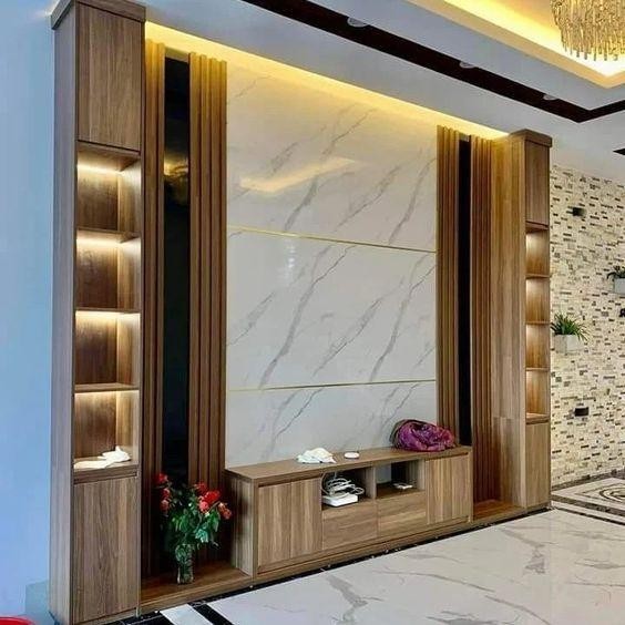 Campion Marble/Marmer Uv Luxury Pvc Dinding