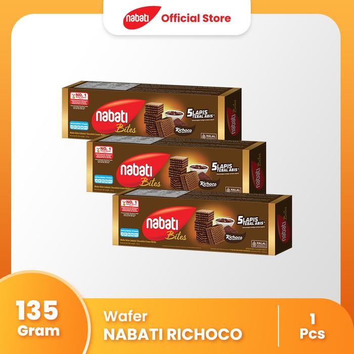 

NABATI Richoco 135g (PAKET ISI 3)