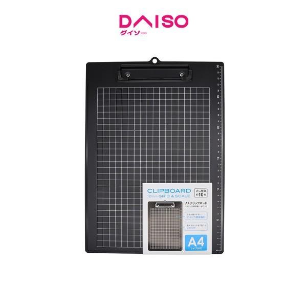 

OJ Daiso A4 clipboard with grid memory