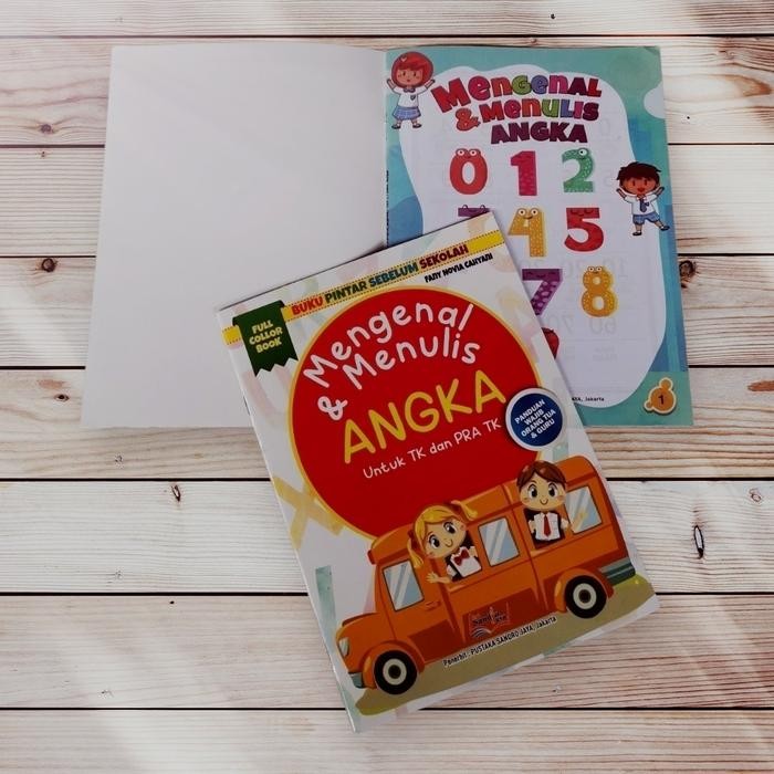 

New Buku Mengenal Dan Menulis Angka Untuk Tk Dan Pra Tk