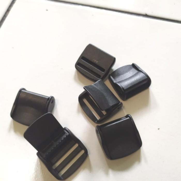 Pilihan- Plastik Buckle Ykk/ Cam Gesper Ykk Ukuran 2.5 Cm La 25 Cb