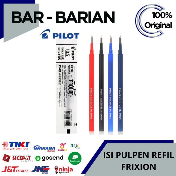 New REFIL ISI PULPEN FRIXION PILOT / ISI ULANG PULPEN FRIXION PILOT