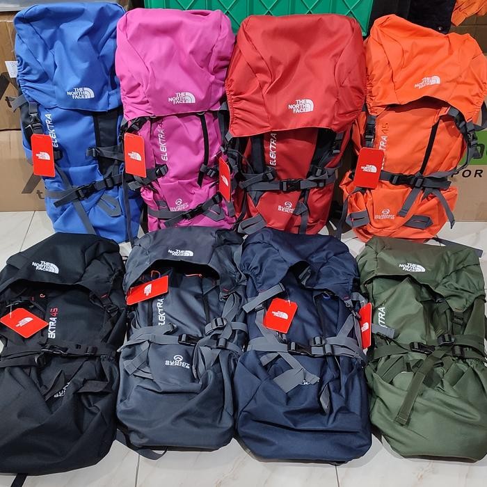 SIAPKIRIM carrier carir carrier tas gunung tas besar TNF elektra 45L READY STOCK