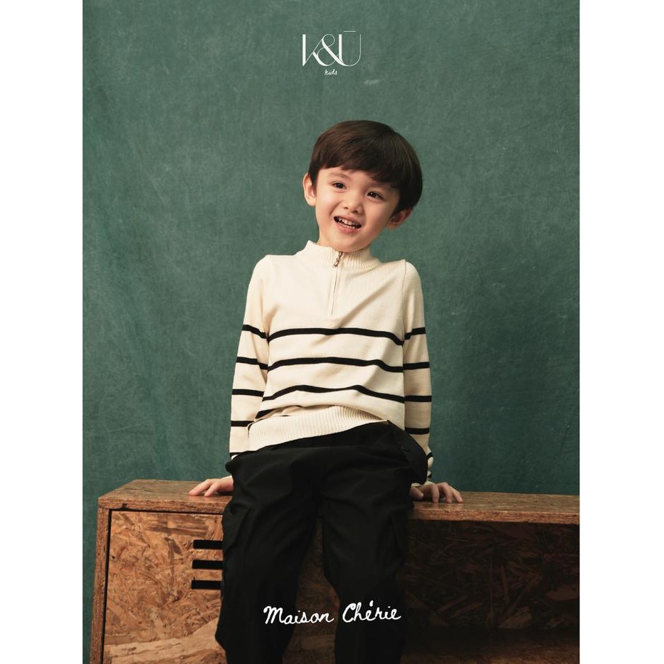 Piero Kidswear - Dante Sweater - Sweater Rajut Anak Laki-Laki - Sweater Knit Anak Laki-Laki - Kids