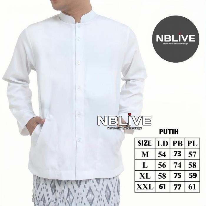 Koko Ammu Baju Koko Pria Dewasa Jumbo Xxxl Model Ammu Amu Koko Haibah Habib Habaib Lengan Panjang