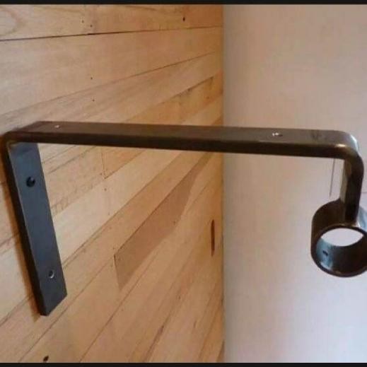 besi ambalan dinding rak siku besi ambalan dinding besi gantungan baju