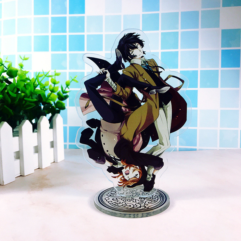 Dazai Osamu Acrylic Figures Bungo Stray Dogs Anime Figure Stand Model Action Figure Decoration Cospl