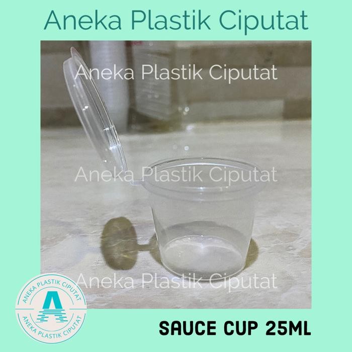 Thinwall sauce cup 25ml Klir