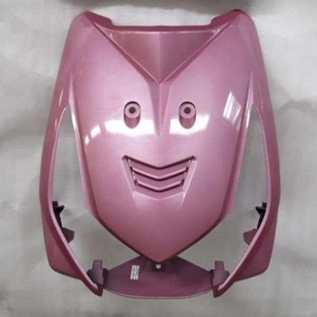Sparepart Beat : 64301-Kvy-960Ppm Cover Panel Lampu Depan Beat Karbu Warna Pink Ori Ahm