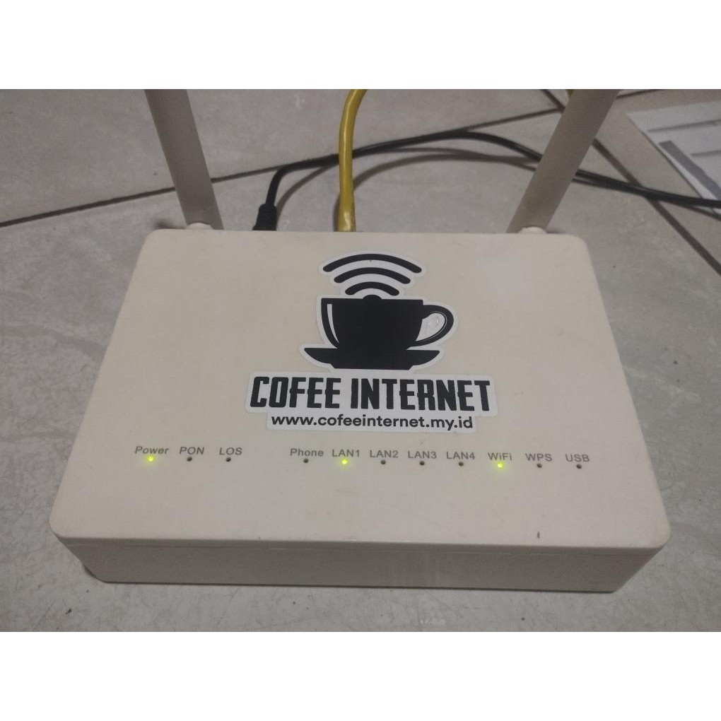 ONU EPON ZTE F460 V9 BOX ANTENA EXTRERNAL 5db BRIDGE SUPPORT EPON OLT