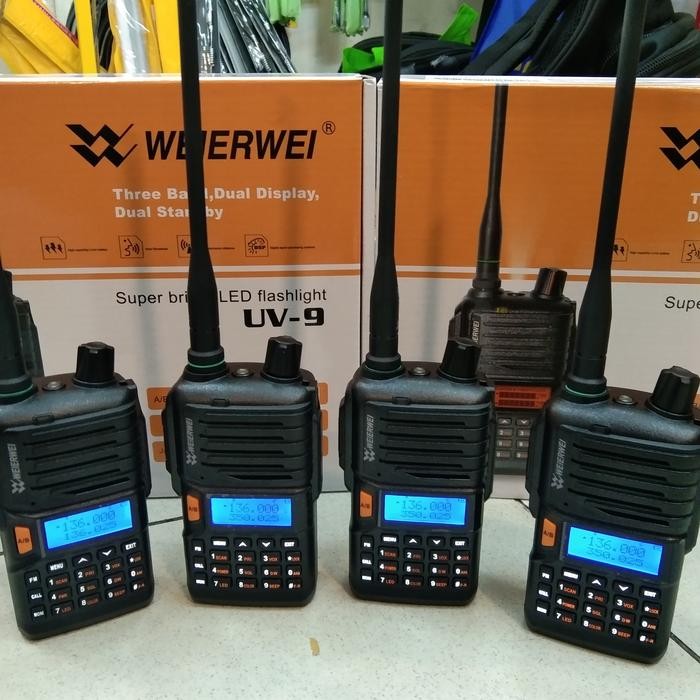 HT WEIRWEI WEIERWEI UV9 TRI BAND ORIGINAL