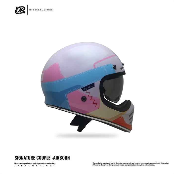 JP Signature Helm Classic - Airborn - Helm Full Face Klasik
