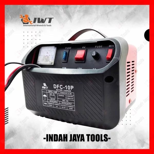 IWT DFC-10P Battery Charger 10A - Charger Cas Aki Kering Basah 10 A