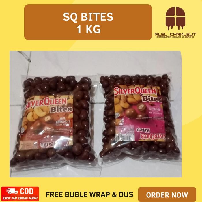 ORIGINAL SilverQueen Bites Coklat Original Kemasan 1kg