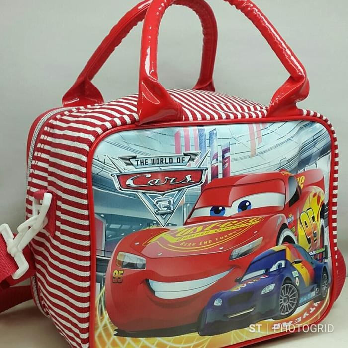 SIAPKIRIM Tas Bekal / Lunch Bag / Koper Kecil untuk Anak CARS (LS) READY STOCK