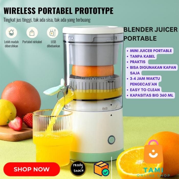 Blender Mini Juicer Portable USB tanpa ampas