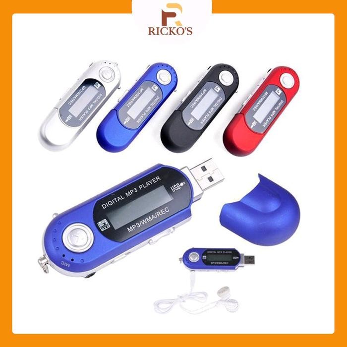 Mp3 / Mp4 Player Mini Portable Pemutar Audio Bisa Bluetooth Support Usb Port Support Sd Card Sampai