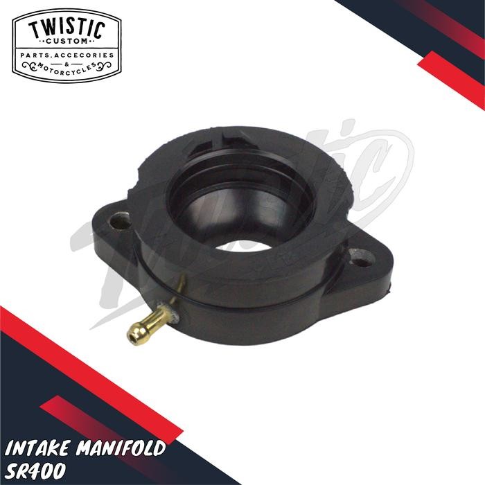 Karet Intake Manifold Manipol Manipul Insulator Karburator Vakum Vacuum Yamaha SR 400 SR400 SR500