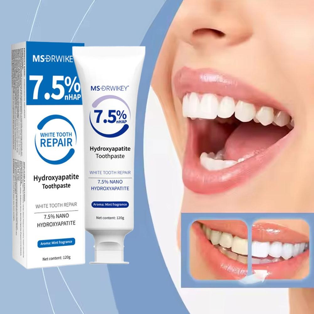 Hydroxyapatite Toothpaste Plaque Stain Removal Breath Refreshing Intensives Stain Removal Tooth Past