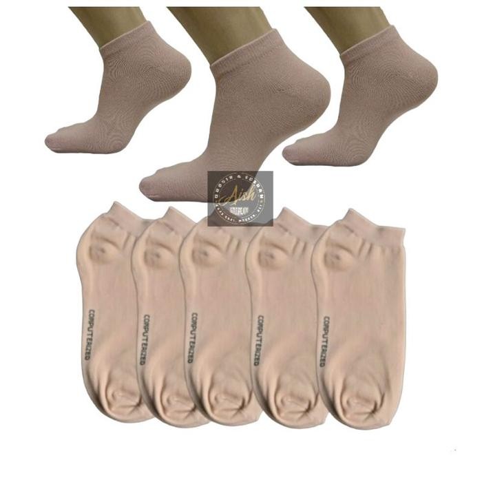 KAOS KAKI PENDEK WARNA KULIT/ KAUS KAKI WANITA SEMATA KAKI CREAM